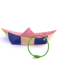 Origami Boat Charm