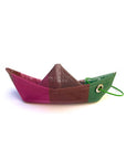 Origami Boat Charm