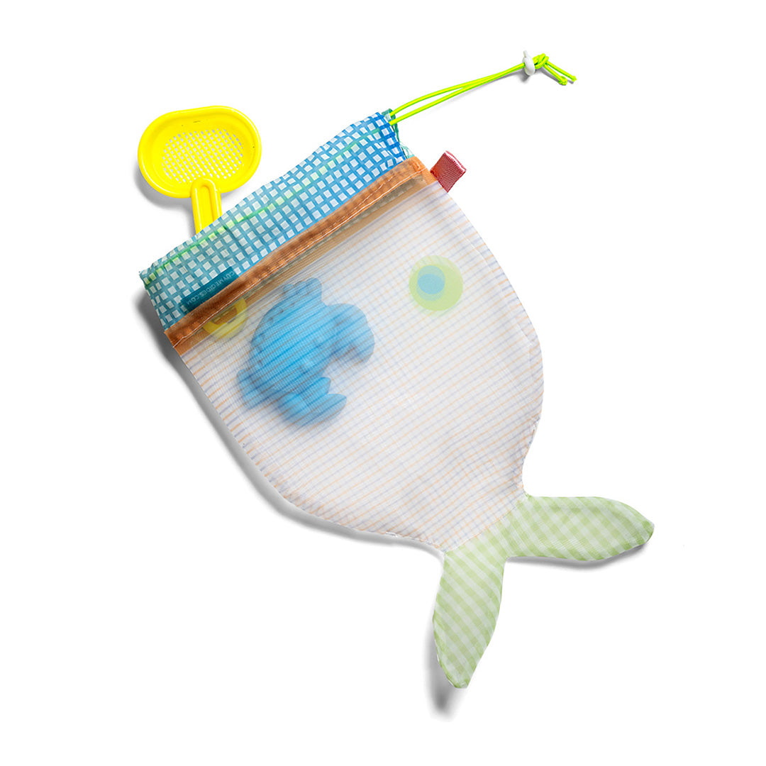 bath fishing net Fish-Shaped Shower Bag – Guy Megides