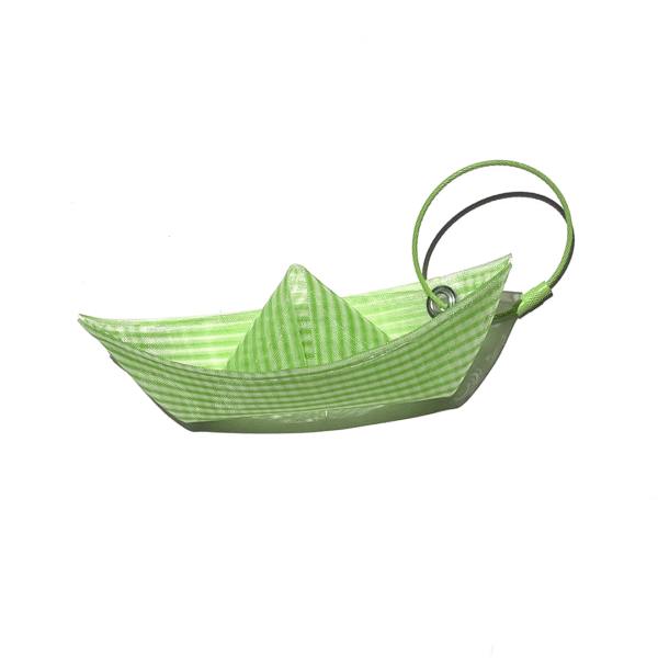 Origami Boat Charm