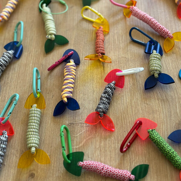 Fish Charm Keychain - Image 2