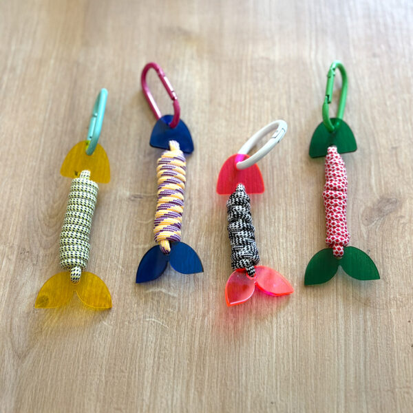 Fish Charm Keychain - Image 3